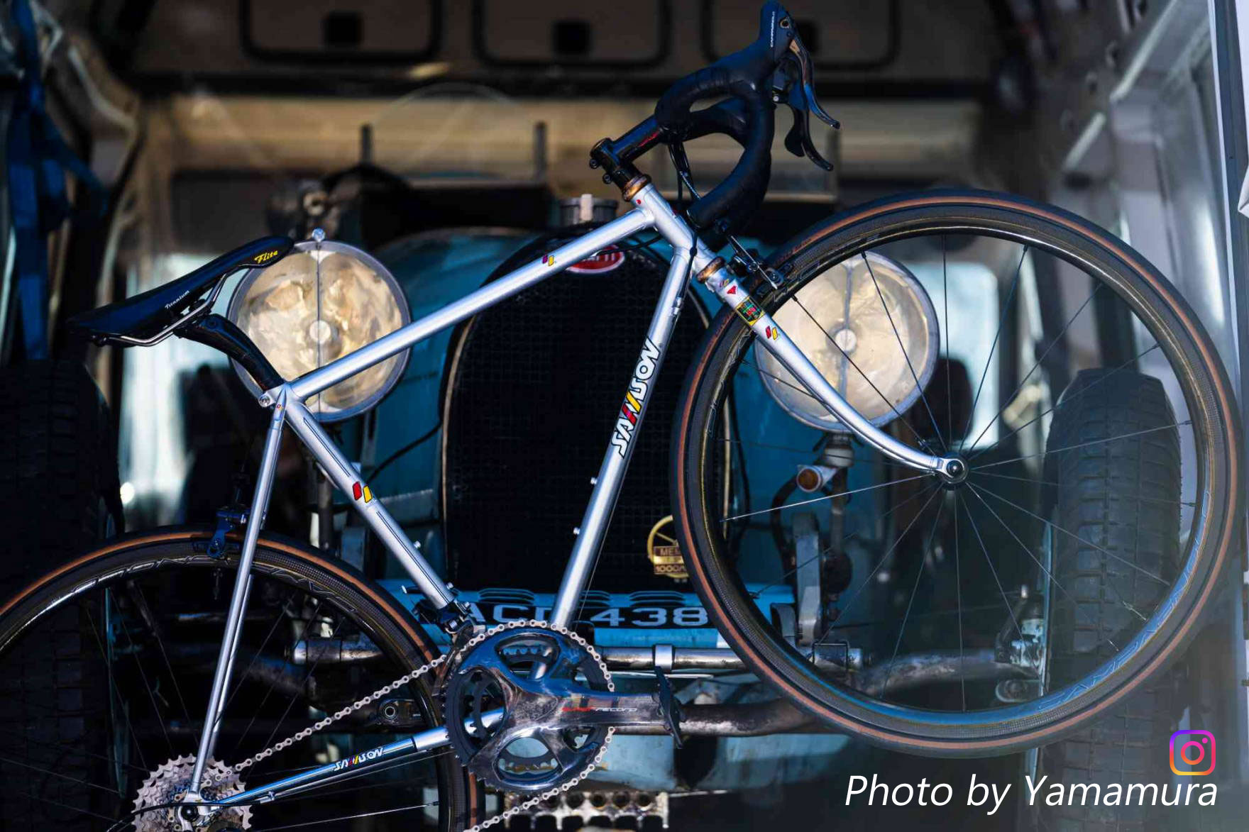 自転車ロードフレームオーダー サムソン | クロモリやステンレス製自転車フレームオーダーのサムソン。乗り手のフィーリングを大切にするbespoke  frame SAMSON